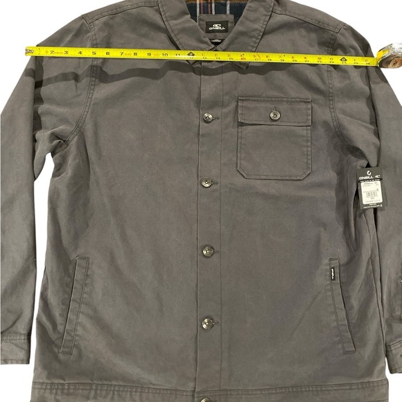O'Neill Charcoal Shirt Jacket - Picture 6 of 12